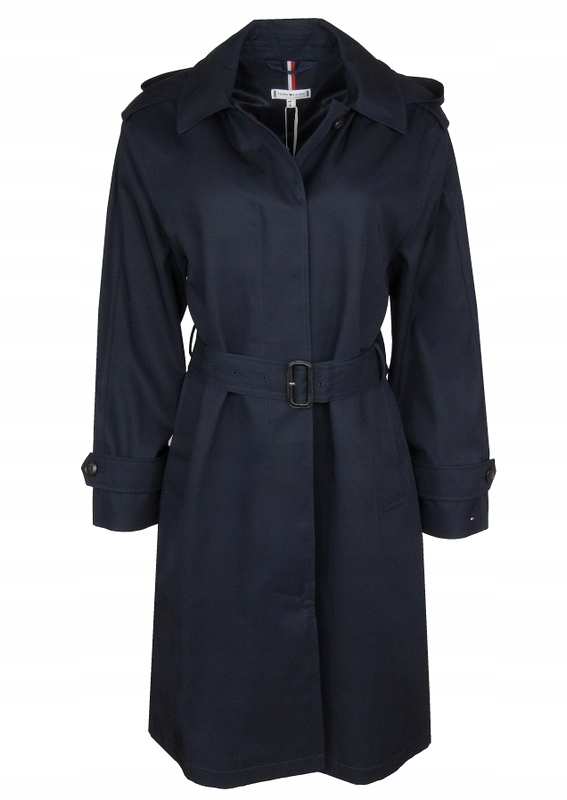 Tommy Hilfiger dámský trenčkot, tmavě modrý, 38