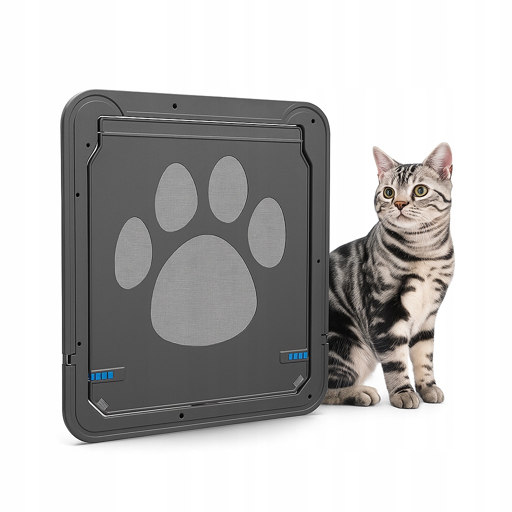 Levně Kyvadlová Dvířka Průchodová Klapka Pro Kočky Malého Psa Do Moskytiéry