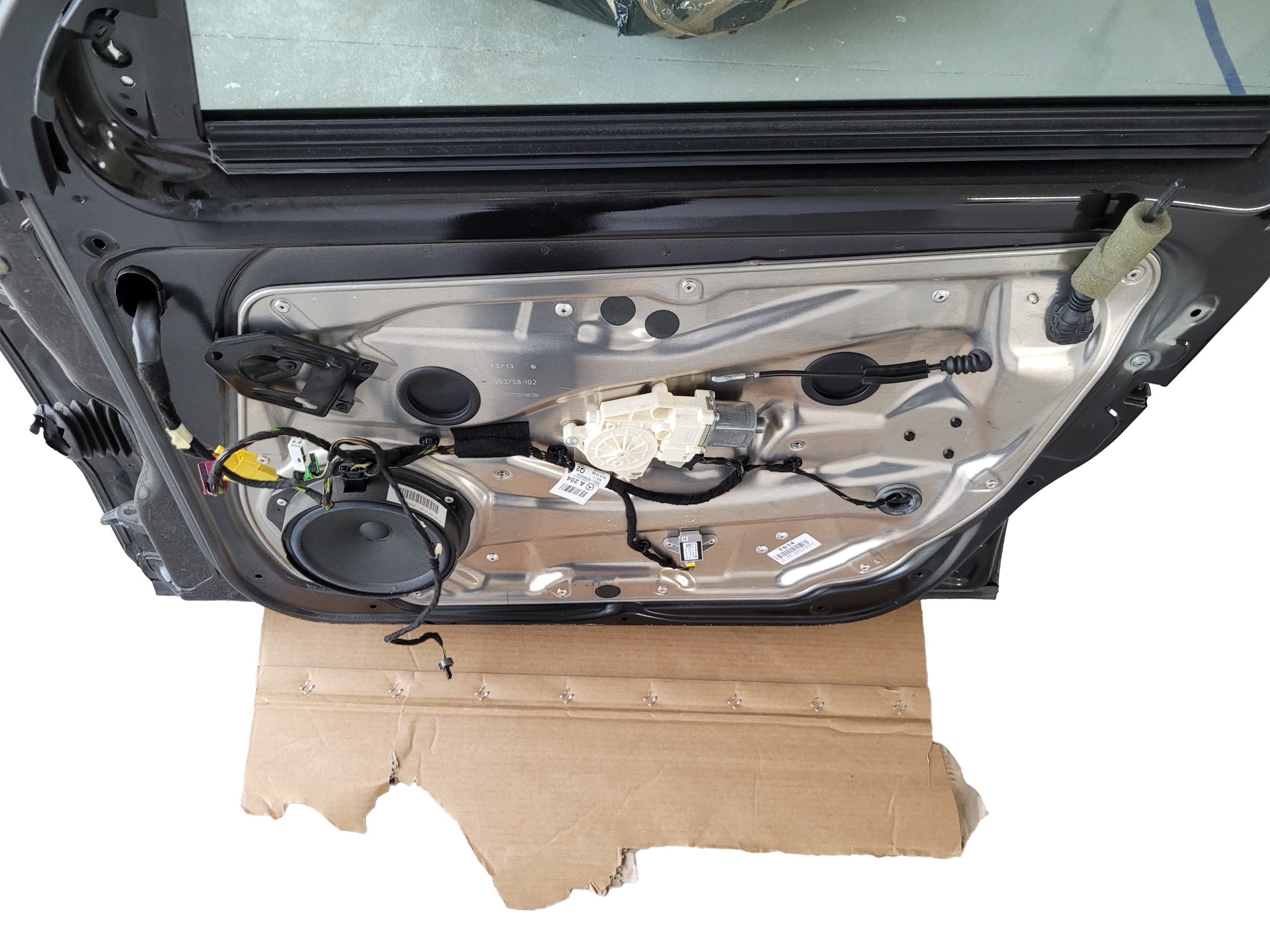 MERCEDES GLK X204 door front front black, complete C197