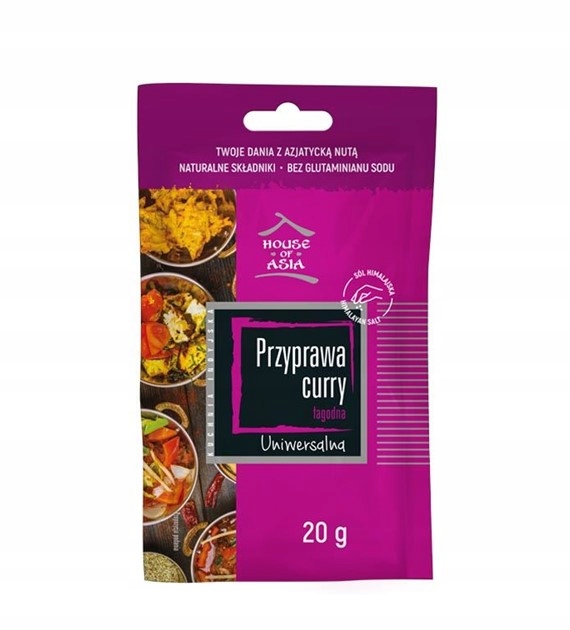 

Przyprawa curry łagodne 20g