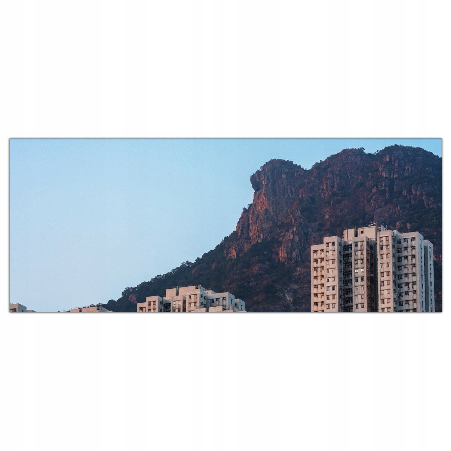 

Obraz na szkle Foto Góry Budynki Krajobraz 125x50