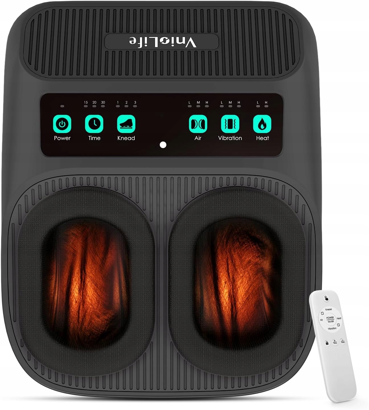 Shiatsu masażer przenośne, elektryczne z funkcją ogrzewania