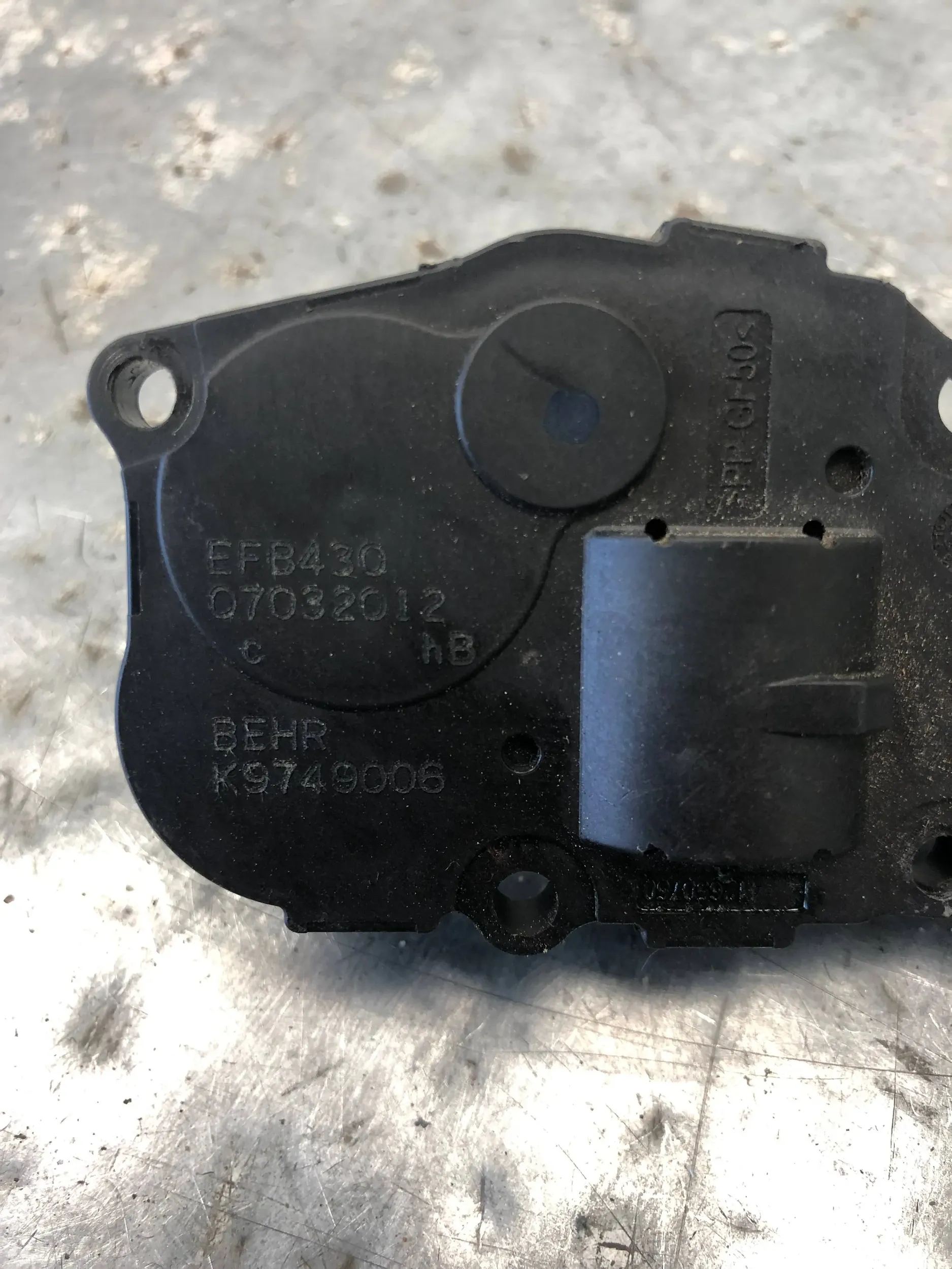 Motor heizgebläse K9749006