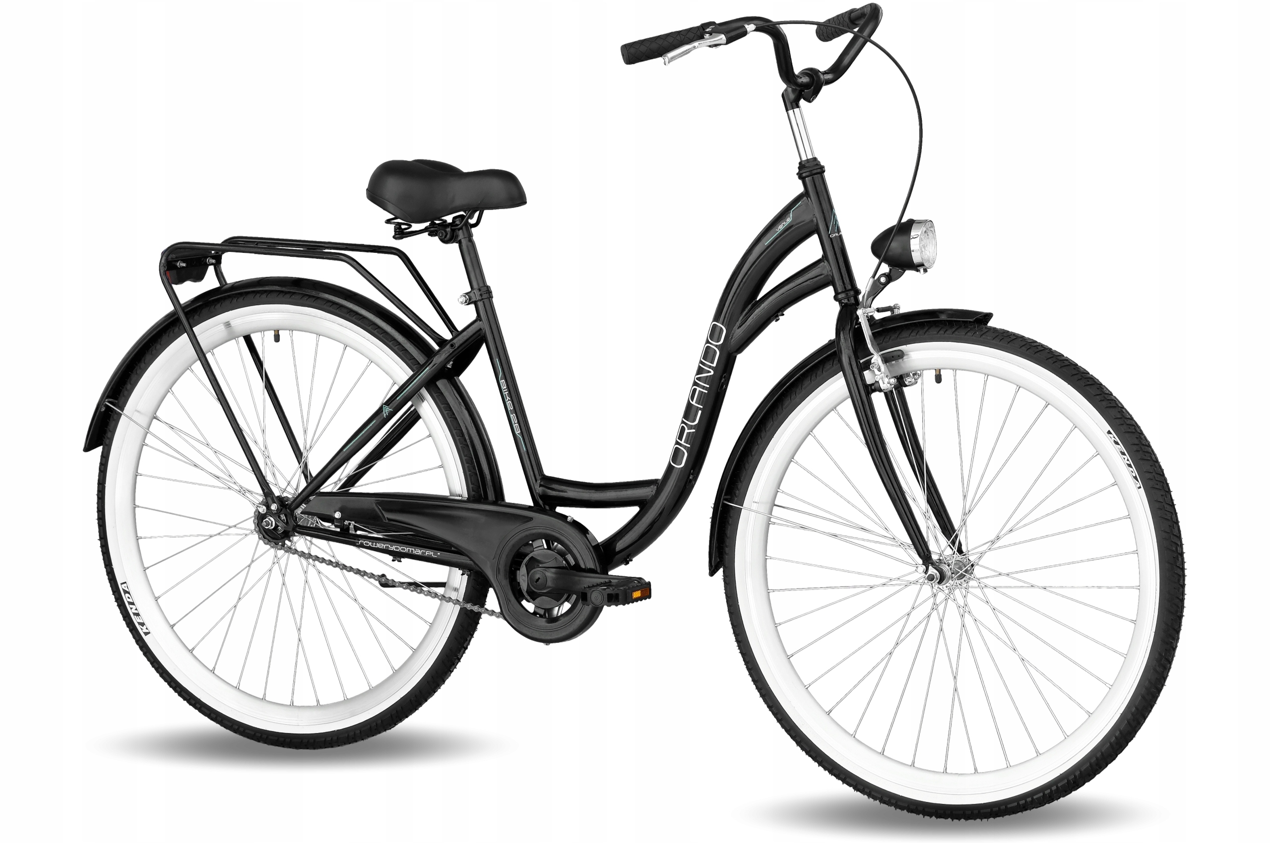 DAMSKI MIEJSKI ROWER 28 LEKKA DAMKA BONITA BEŻOWA VELOSTEEL ECO + GRATISY Model City