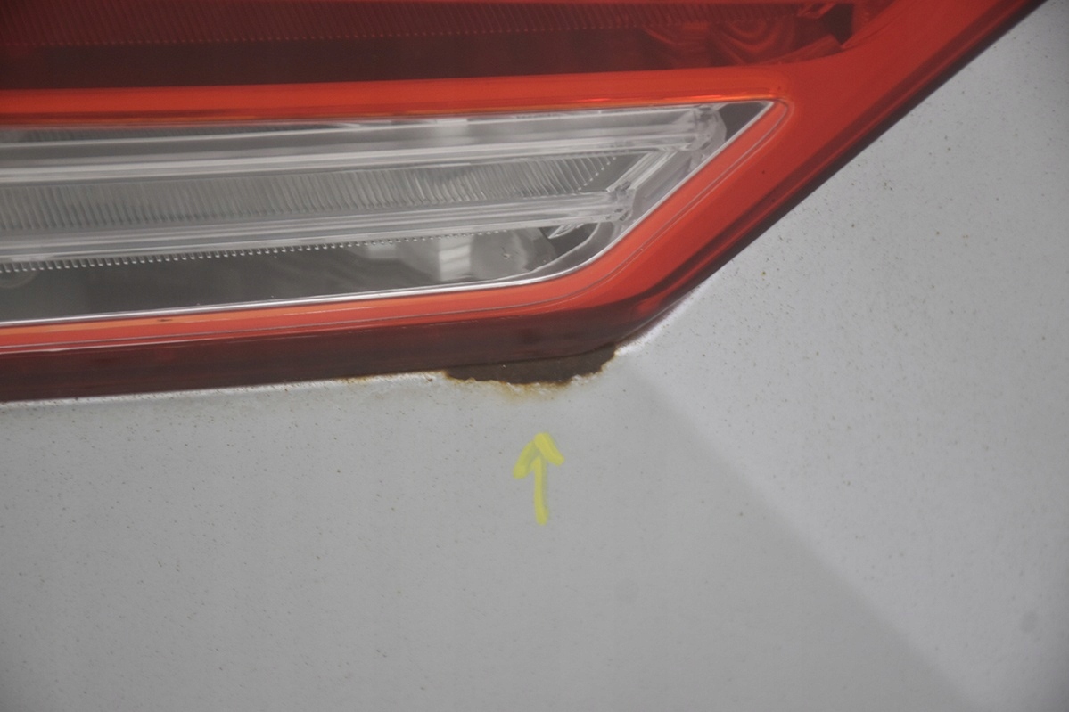 boot doors * rear part HYUNDAI IX20 2R