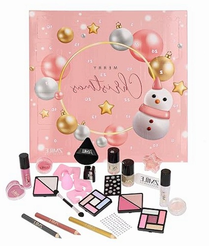Адвент-календарь Zmile Cosmetics Beauty Snowman, 24 сюрприза для макияжа