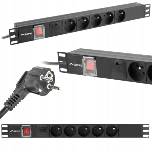 Listwa zasilająca do szafy rack 19