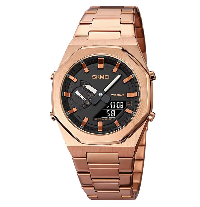 Pánské hodinky Skmei skm.118161f.mn elektronický náramek mnoho funkcí