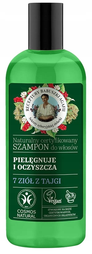 BABUSZKA AGAFIA - SZAMPON DO WŁOSÓW OCZYSZCZAJĄCY