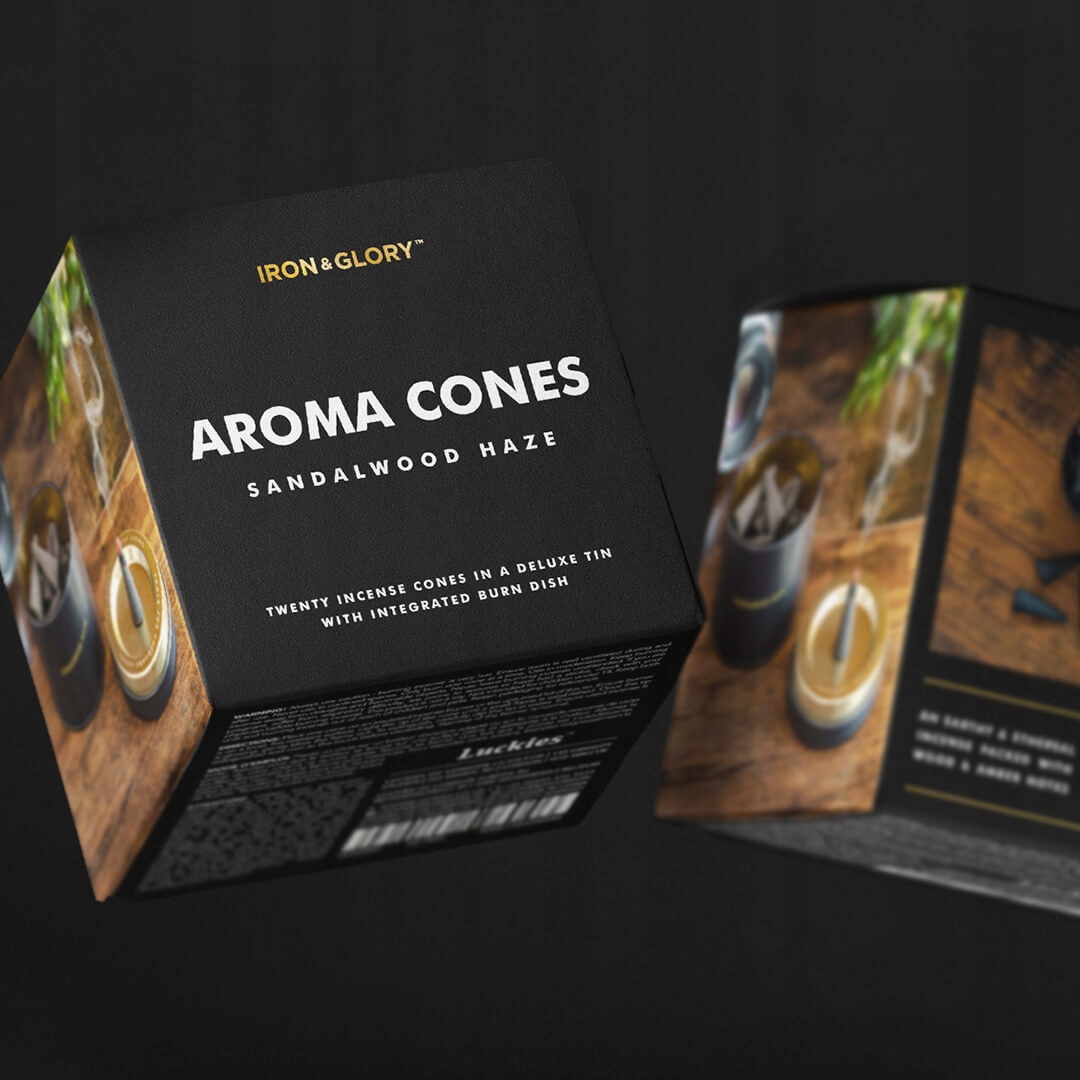 Iron & Glory Aroma Cones - Incense Rodzaj inny