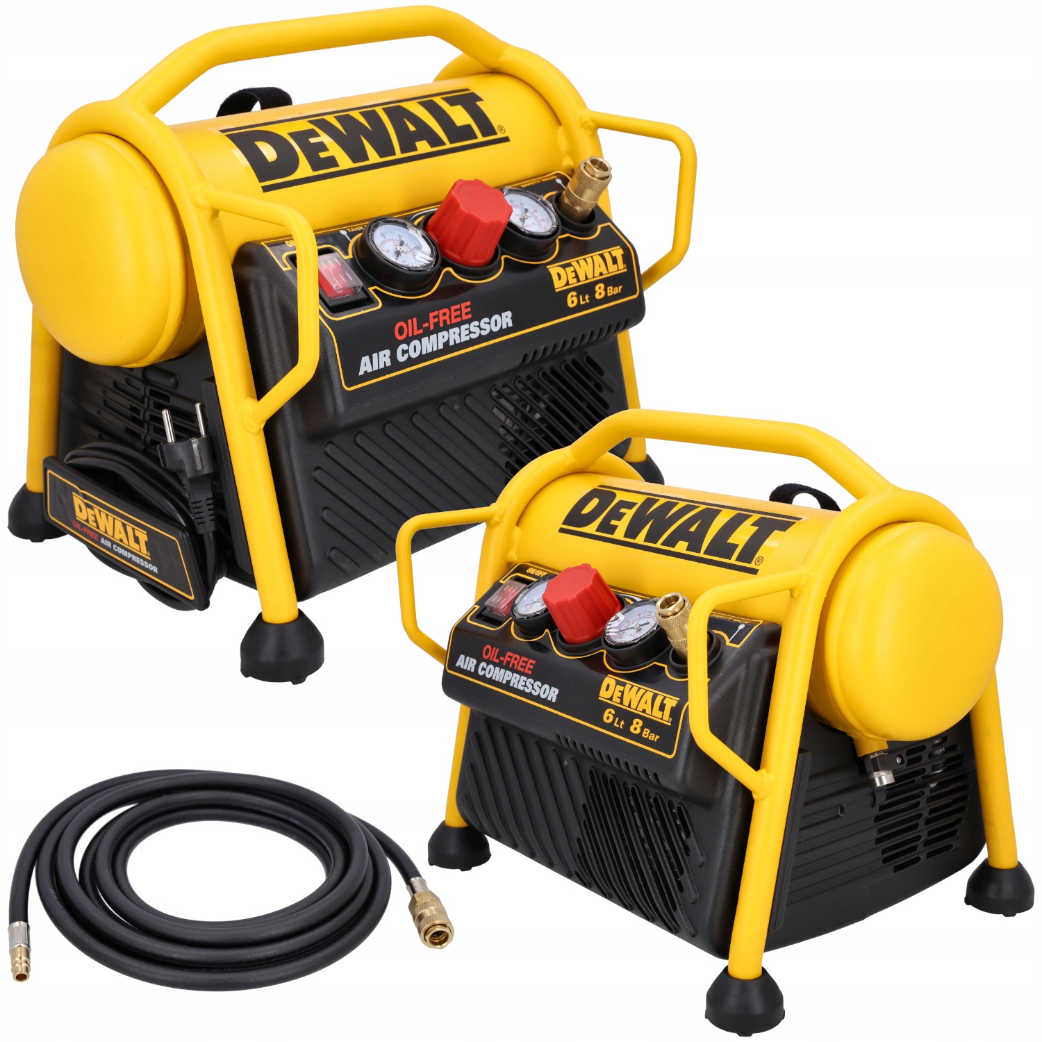 Bezolejový Kompresor DeWALT 8bar/6l/77dB DPC6MRC