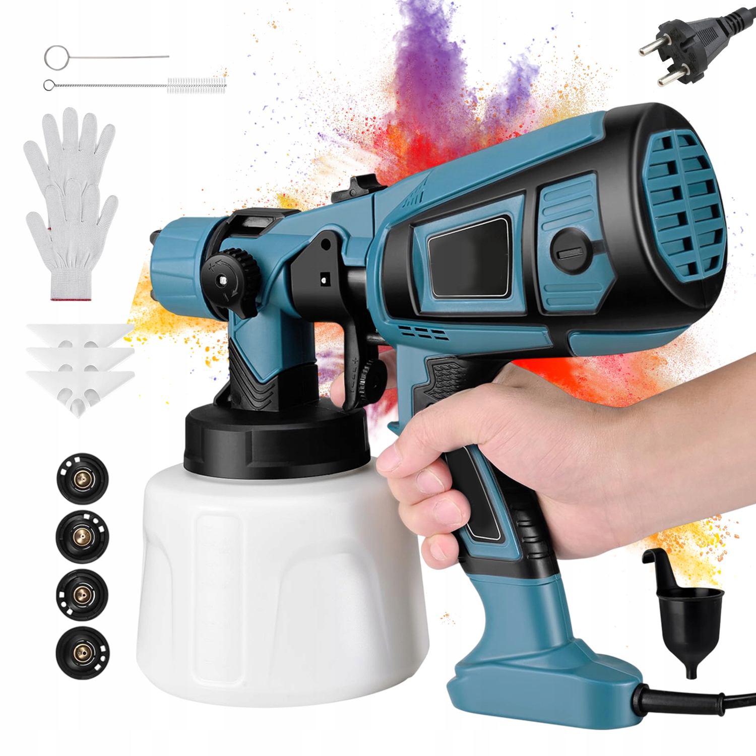 Malířská Pistole Pro Malování Stěn, Regulace Průtoku Barvy 850 W