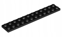 

Lego Płytka 2x12 Czarna 2445 Nowa