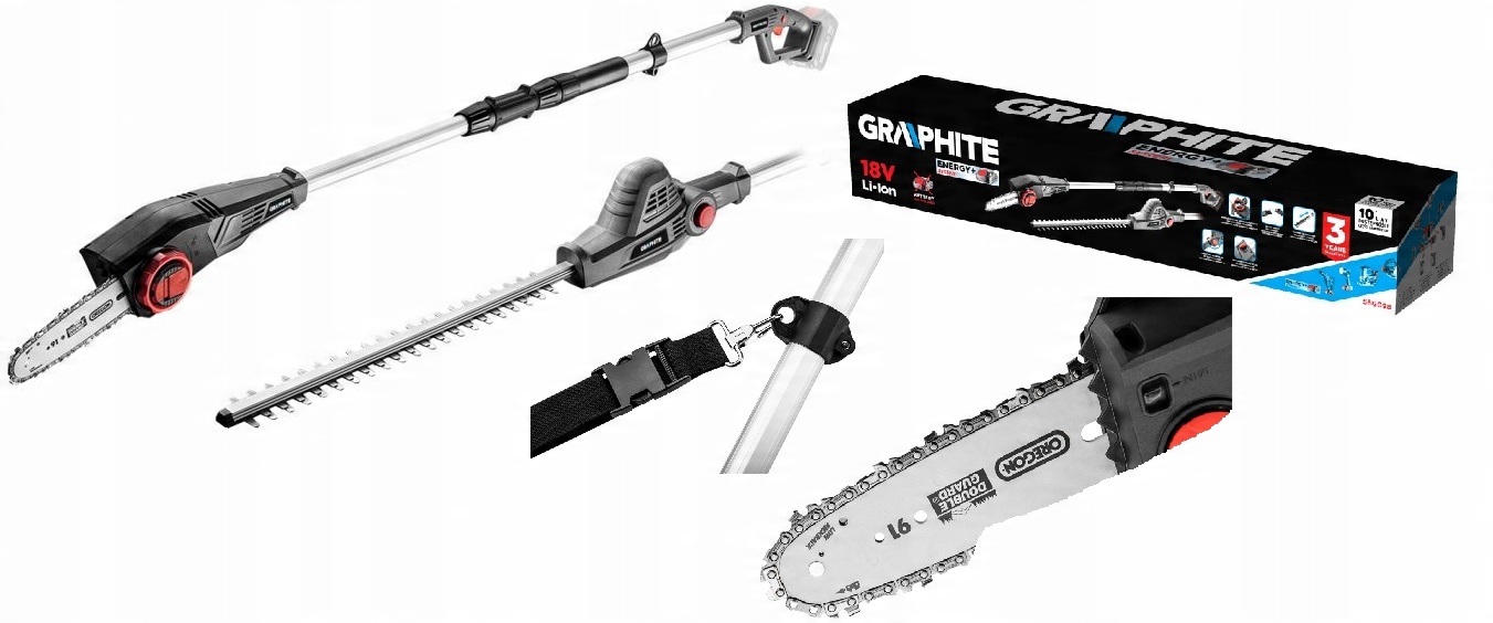

Graphite Pilarka okrzesywarka nożyce do żywopłotu