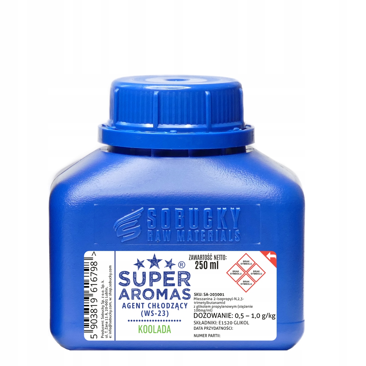 Aromas Přísada Chladící agent Koolada WS-23 250 ml