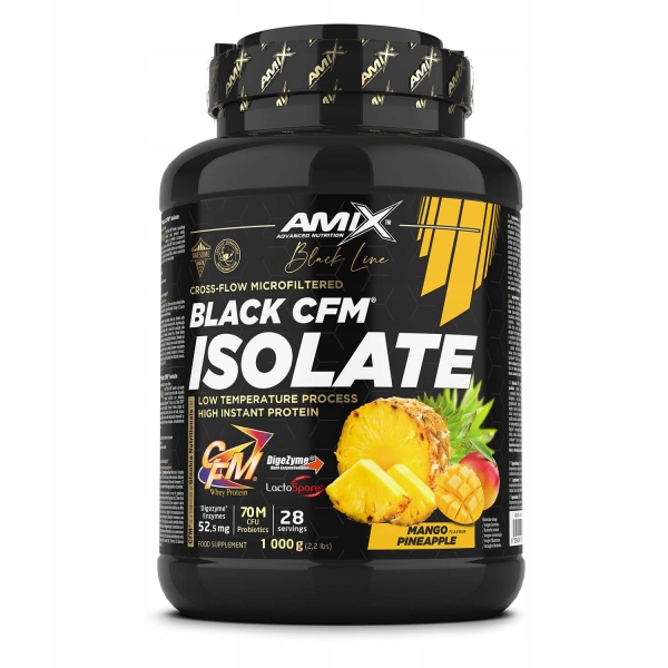 Black Line Black Cfm Isolate 1000g mango pineapple
