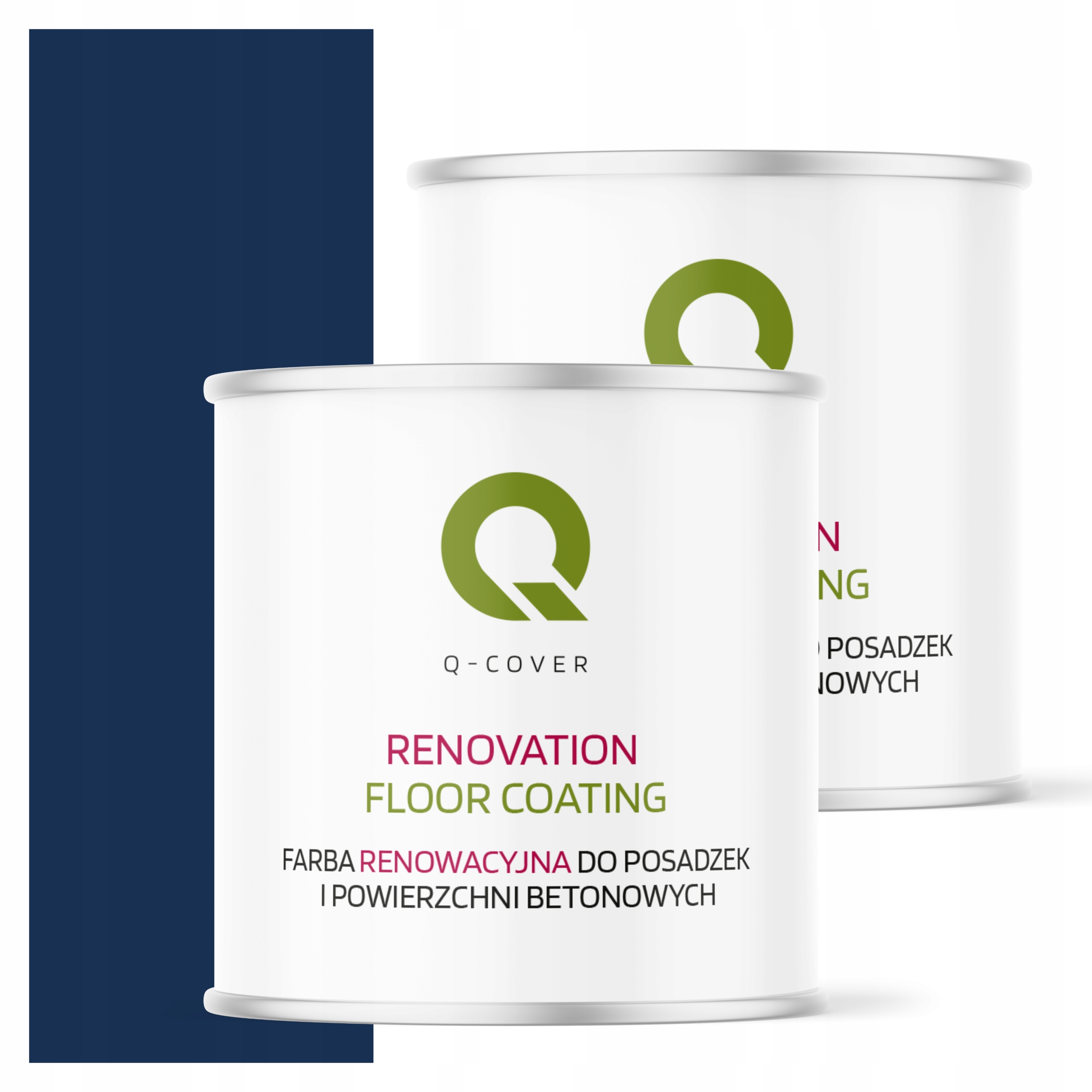 Ochranná farba na podlahy Renovačná modrá Kobalt 5013 Lesk 2,5