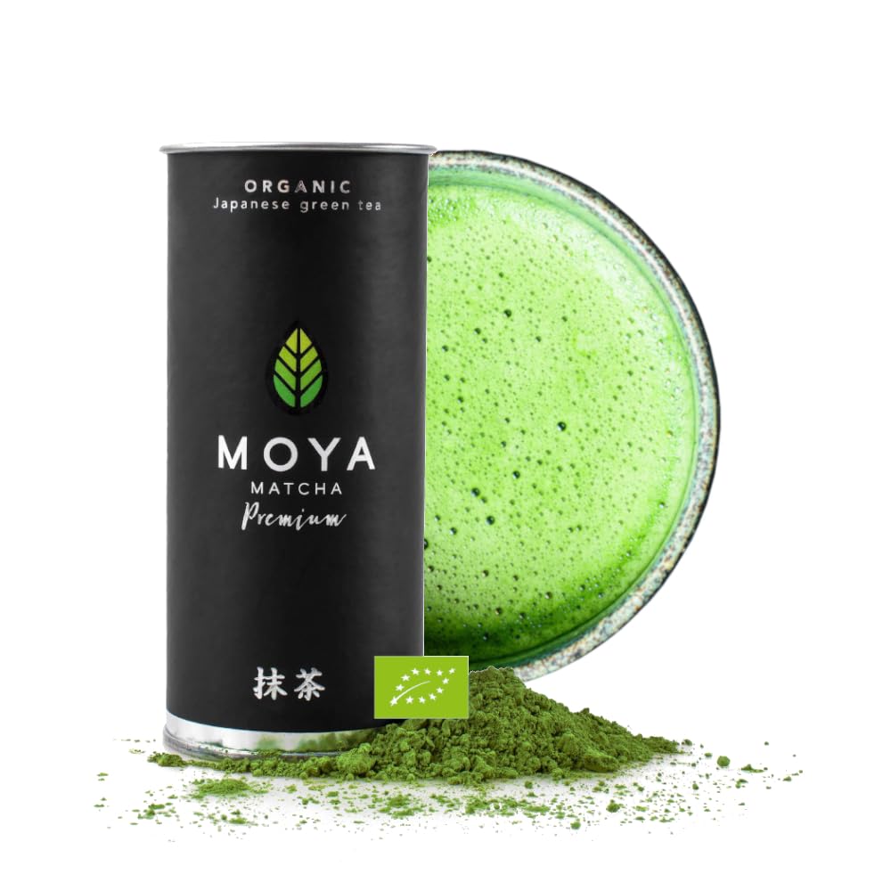 Levně Moya Matcha Bio Prášek Zelený Čaj 30 G Premium Organická Kvalita