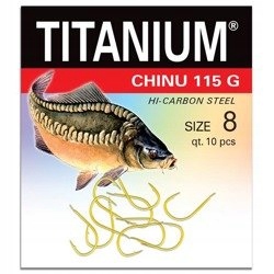 Haczyk Titanium Chinu 115G #8 10szt Robinson