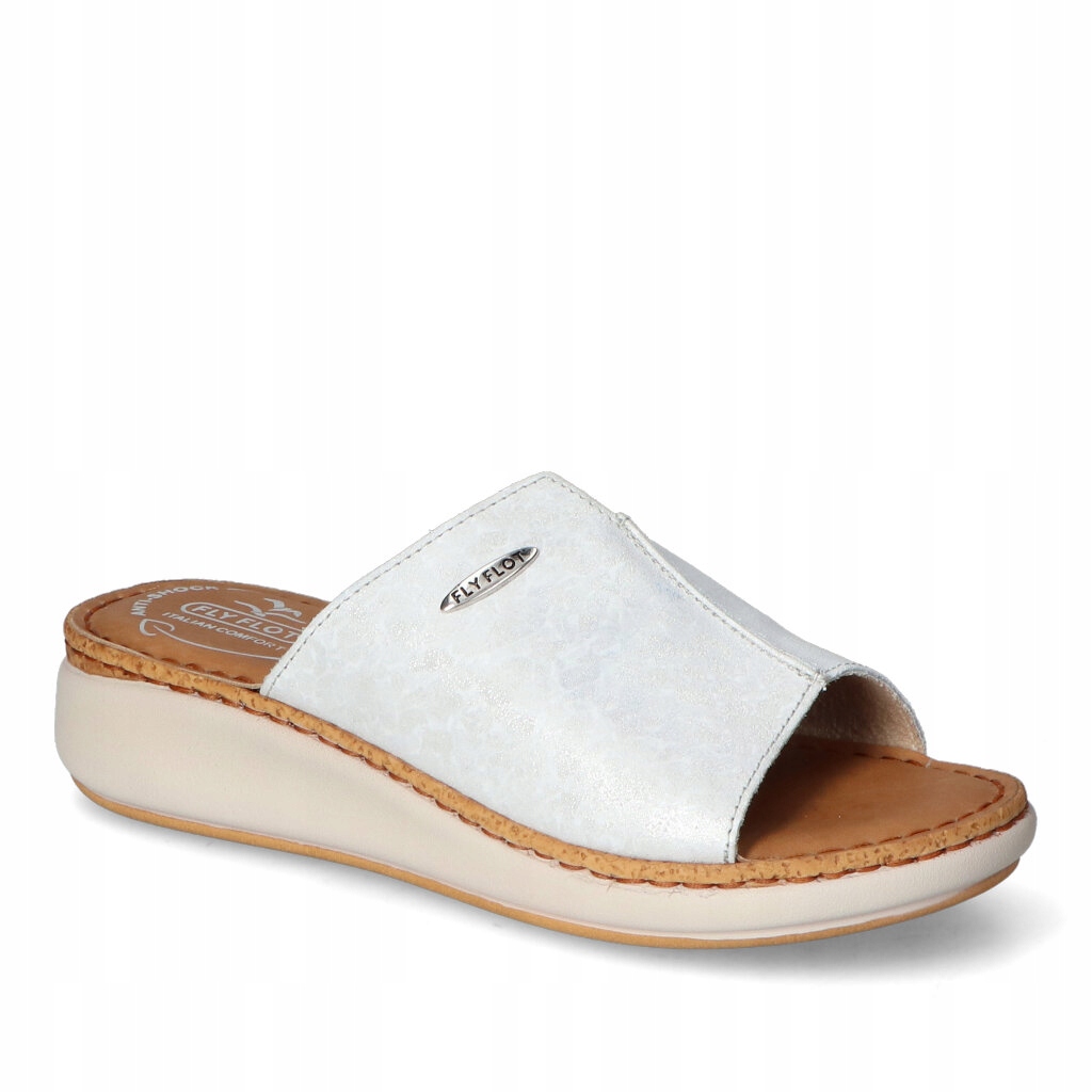 Nazouváky Fly Flot 59G07KG/3051 Světle šedá 39