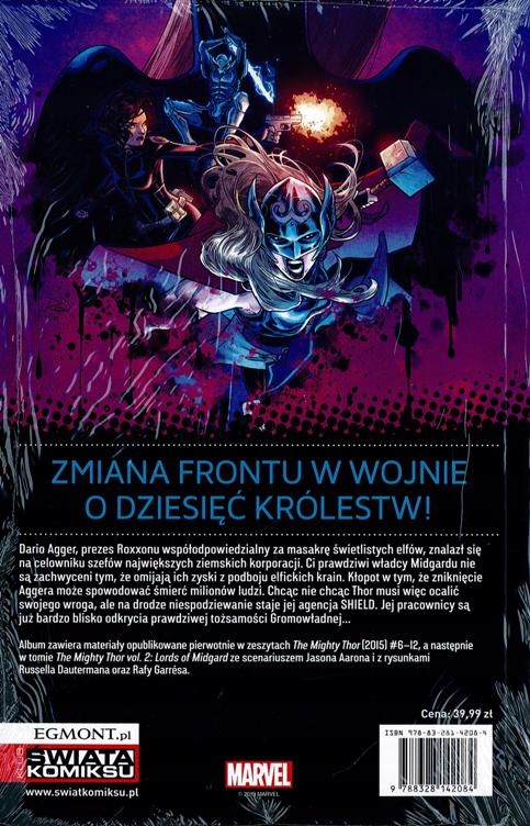 POTĘŻNA THOR tom 2: WŁADCY MIDGARDU ISBN 97883281348872