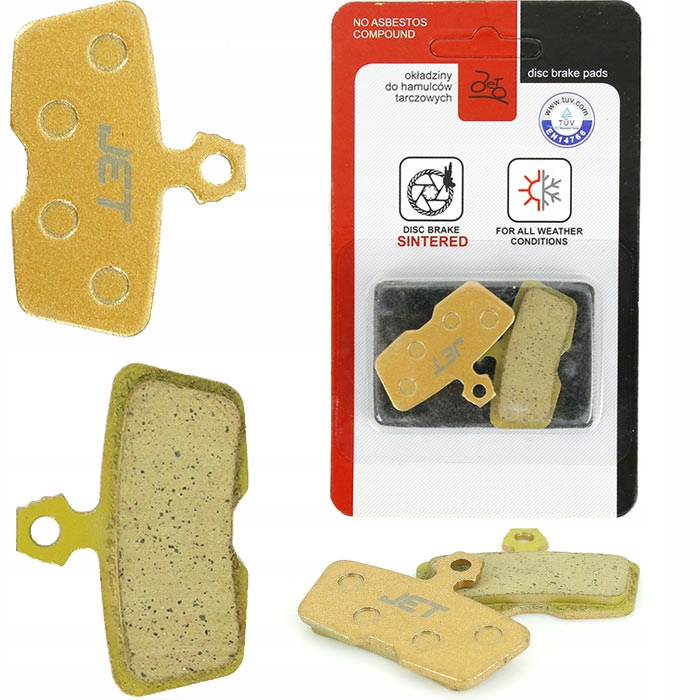 

Klocki hamulca tarczowego Metaliczne Sram Code
