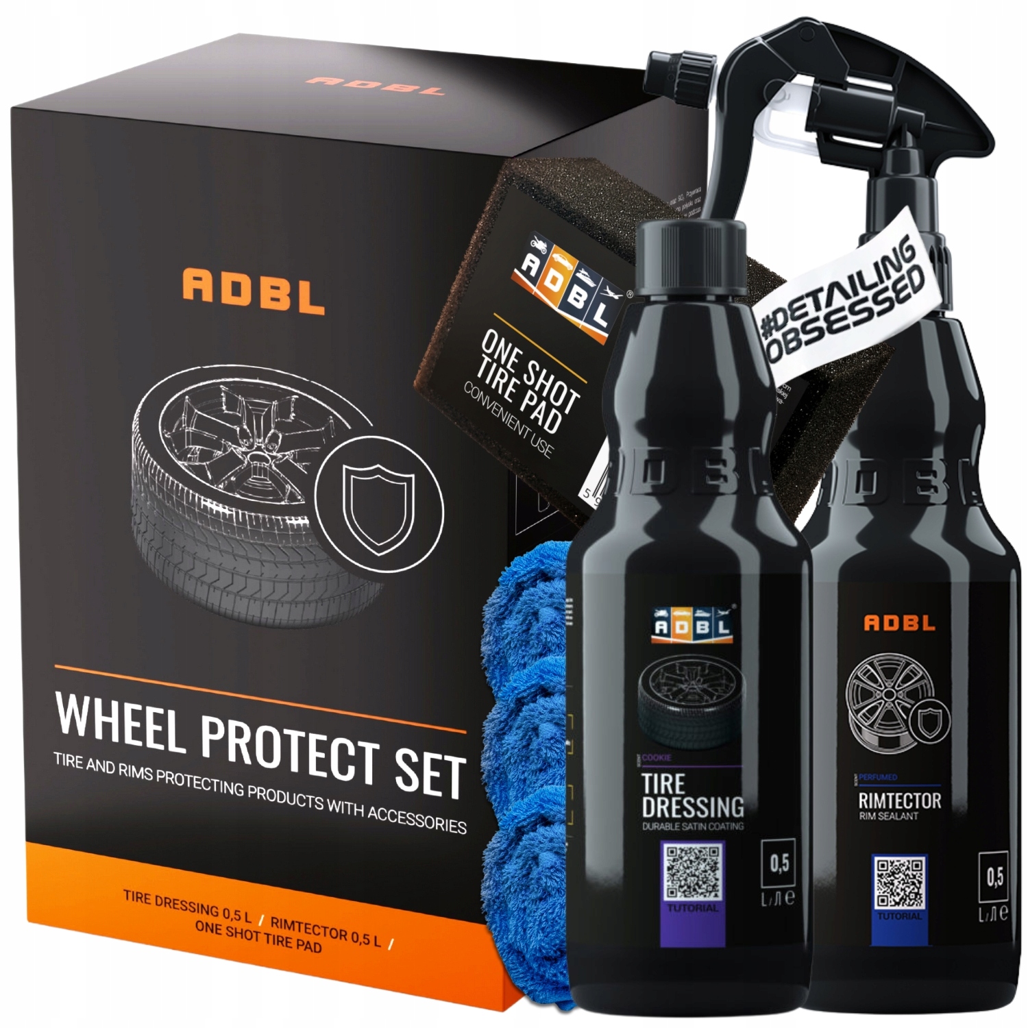 

Adbl Wheel Protect Set zabezpieczenie opon i felg
