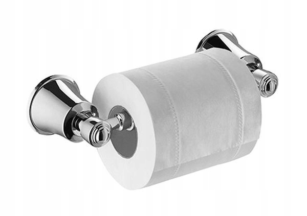 UCHWYT NA PAPIER TOALETOWY CHROM OMNIRES ART LINE