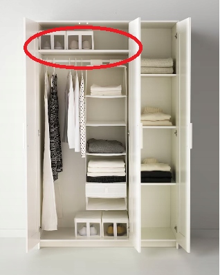 półka szeroka do szafy IKEA brimnes. EAN (GTIN) 5907587403802