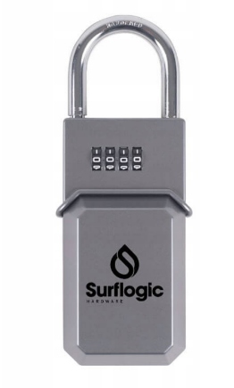 Skrytka na klucze kłódka Surf Logic Standard Silver niezawodna wytrzymała