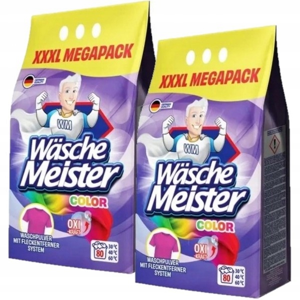 

WascheMeister Kolor proszek do prania kolorów 12kg