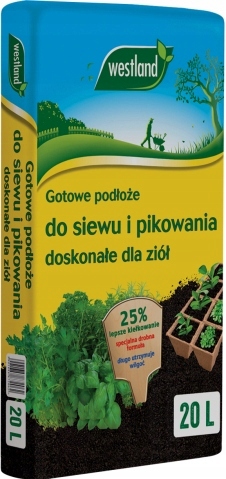 

Westland Podłoże Ziamia do Siewu i Pikowania 20L