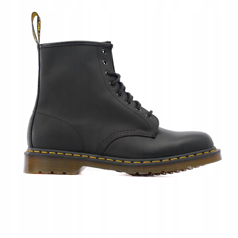 Kanady Dr Martens 1460 Greasy, černé kožené DM11822003 36
