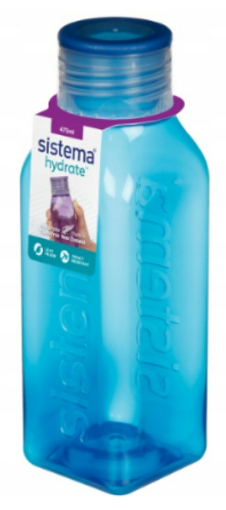 

Sistema Hydrate butelka kwadratowa 475ml Zielona