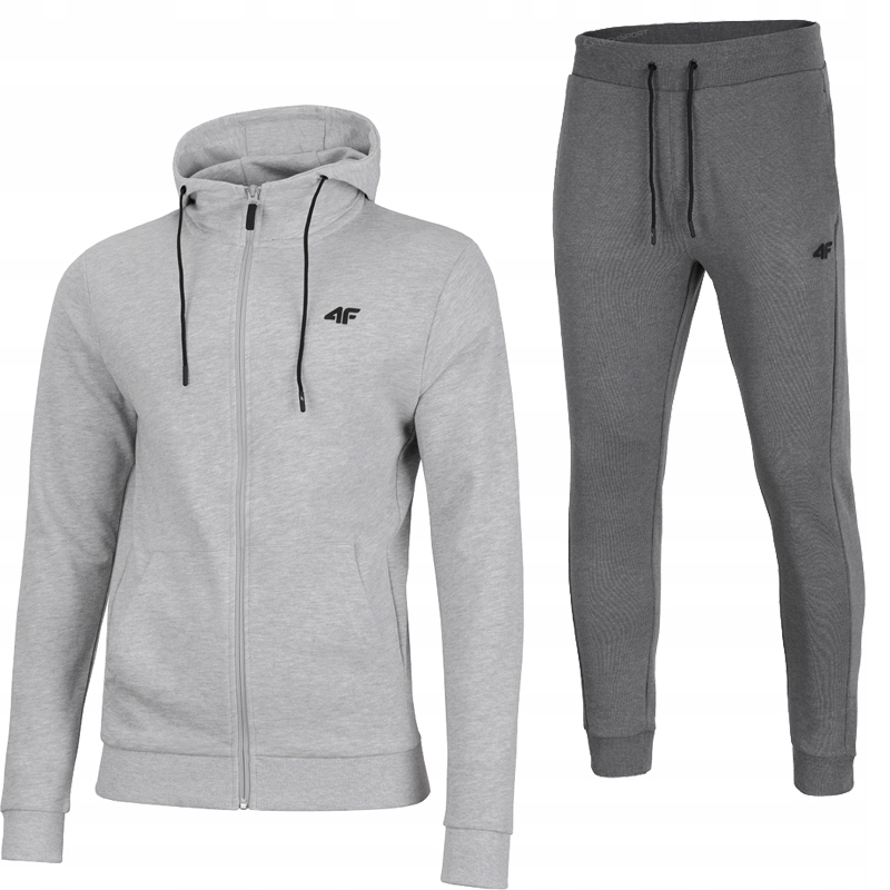 

4F Męski Dres Bawełna Komplet Bluza Spodnie / XXL