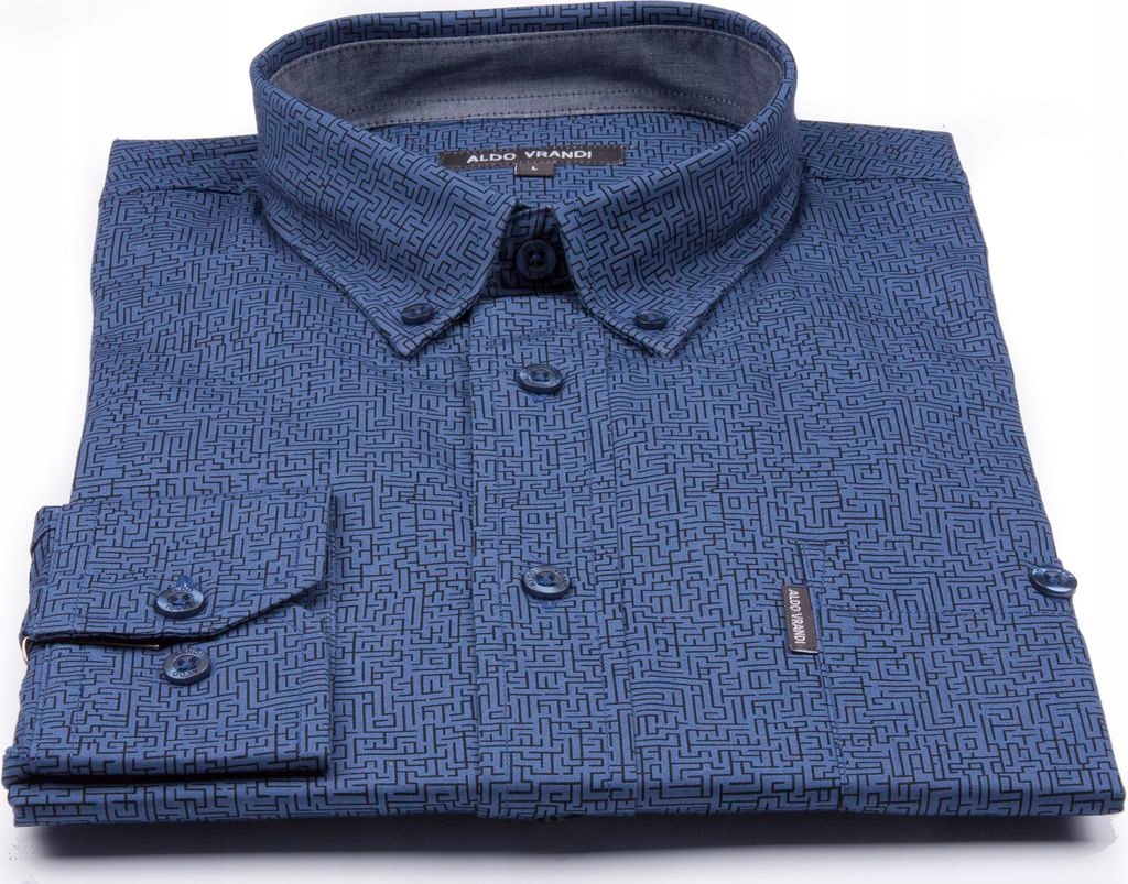 koszula Aldo Vrandi 100%baw L/42 obw.kl.112 Płeć mężczyzna