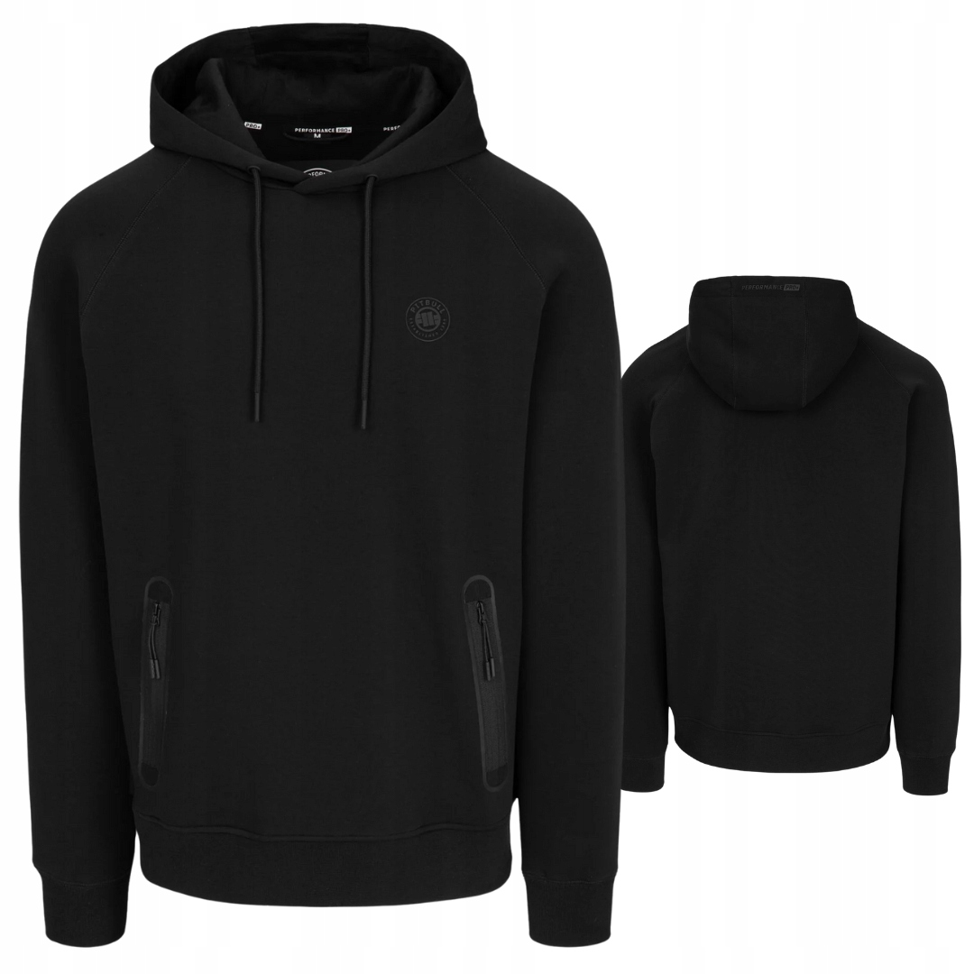 Pitbull West Coast Pánská Mikina S Kapucí Dogwood Černá XXL