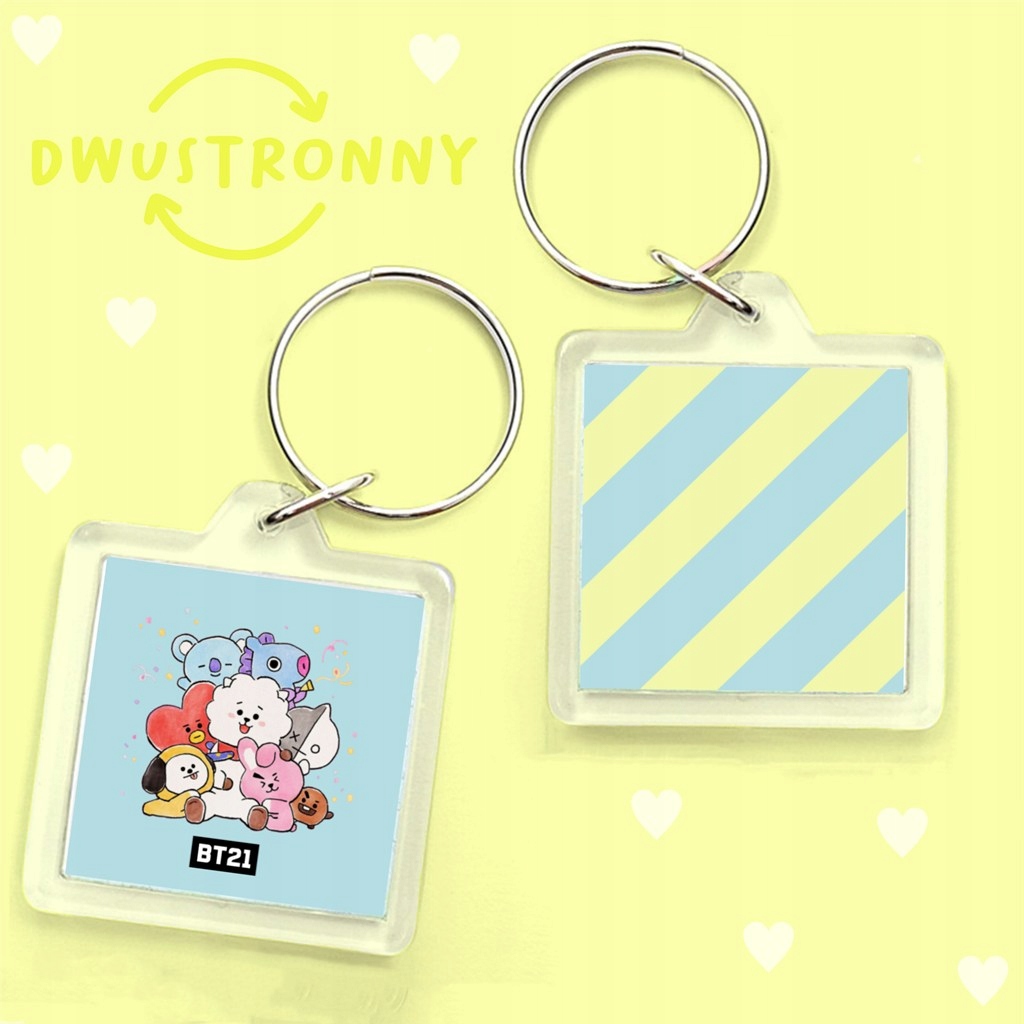 

Brelok BT21 Bts breloczek z nadrukiem