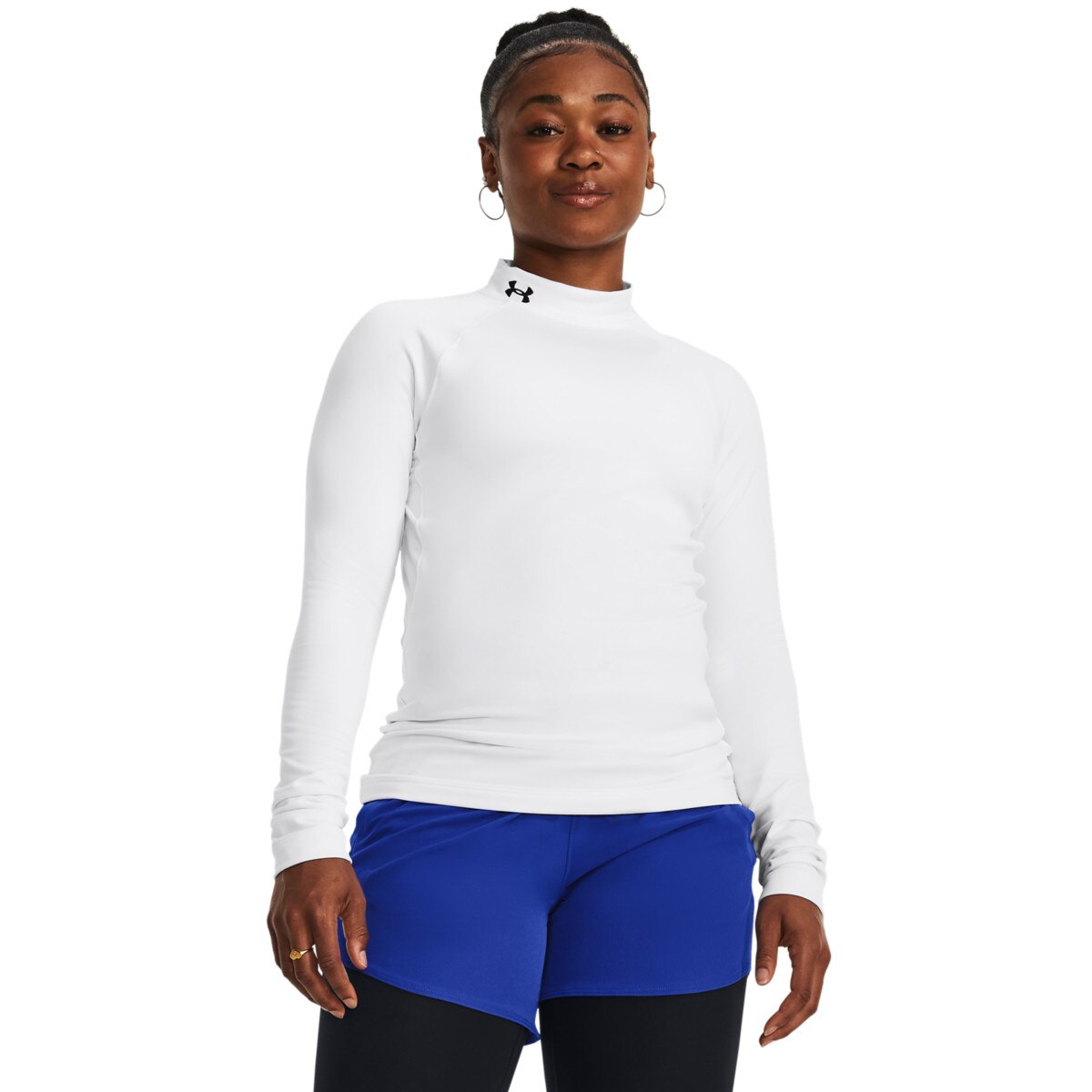 Damski longsleeve treningowy Under Armour Ua Cg Authentics Mockneck
