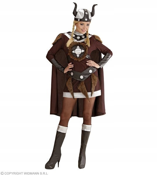 Kostým Bojovnice Vikingské Dívky XXL