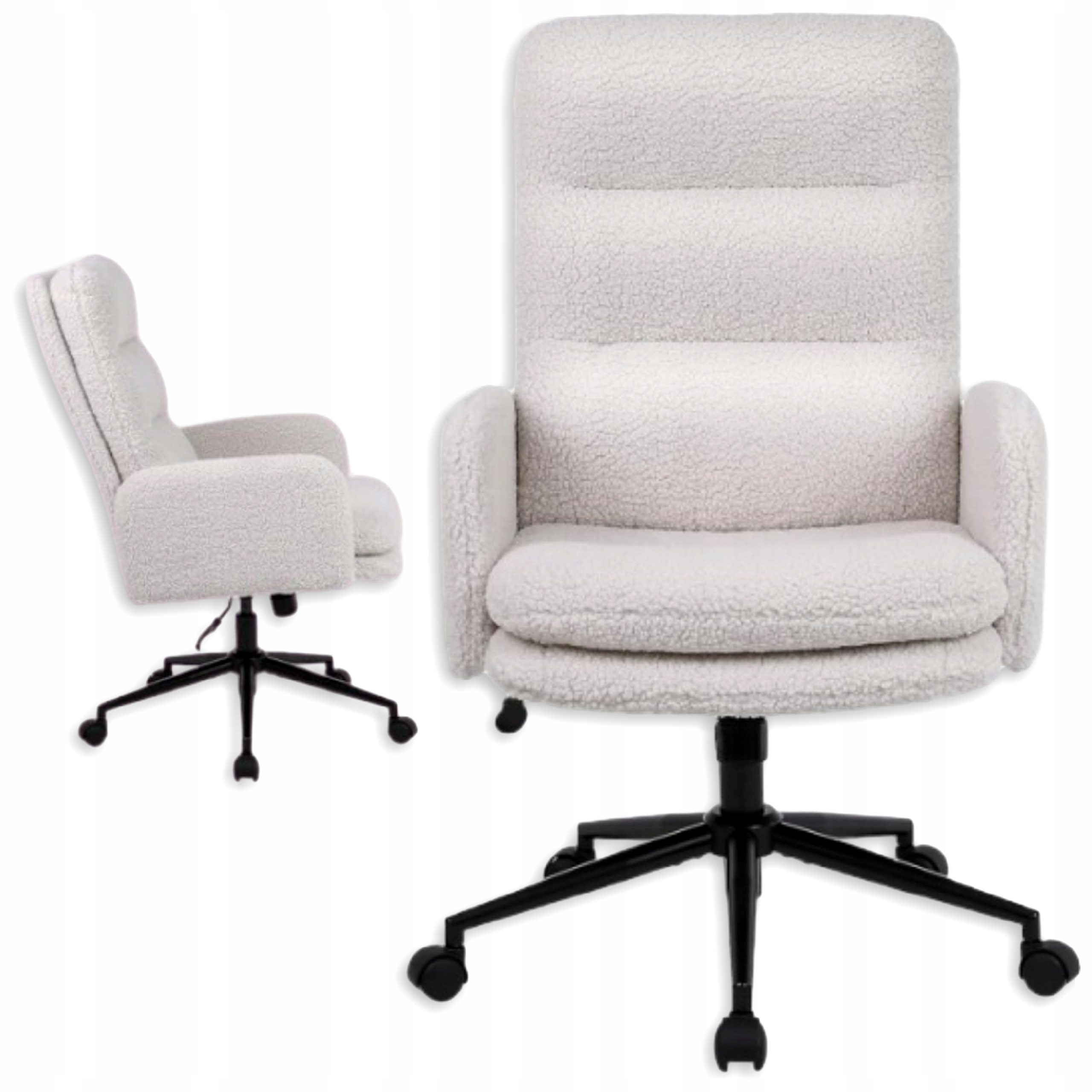 Otočné Kancelárske Kreslo Z Kašmíru, Ergonomické Vysoké Operadlo