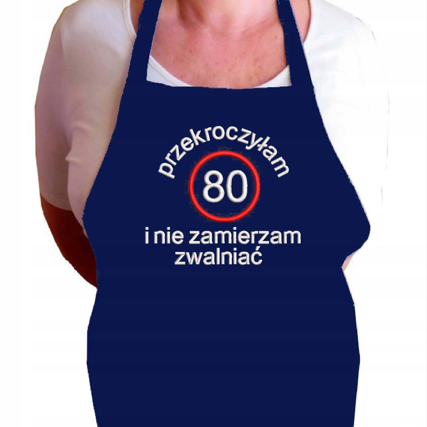Na 80 Urodziny Babci Kobiety Mamy Lat Śmieszny Fartuch Z Imieniem