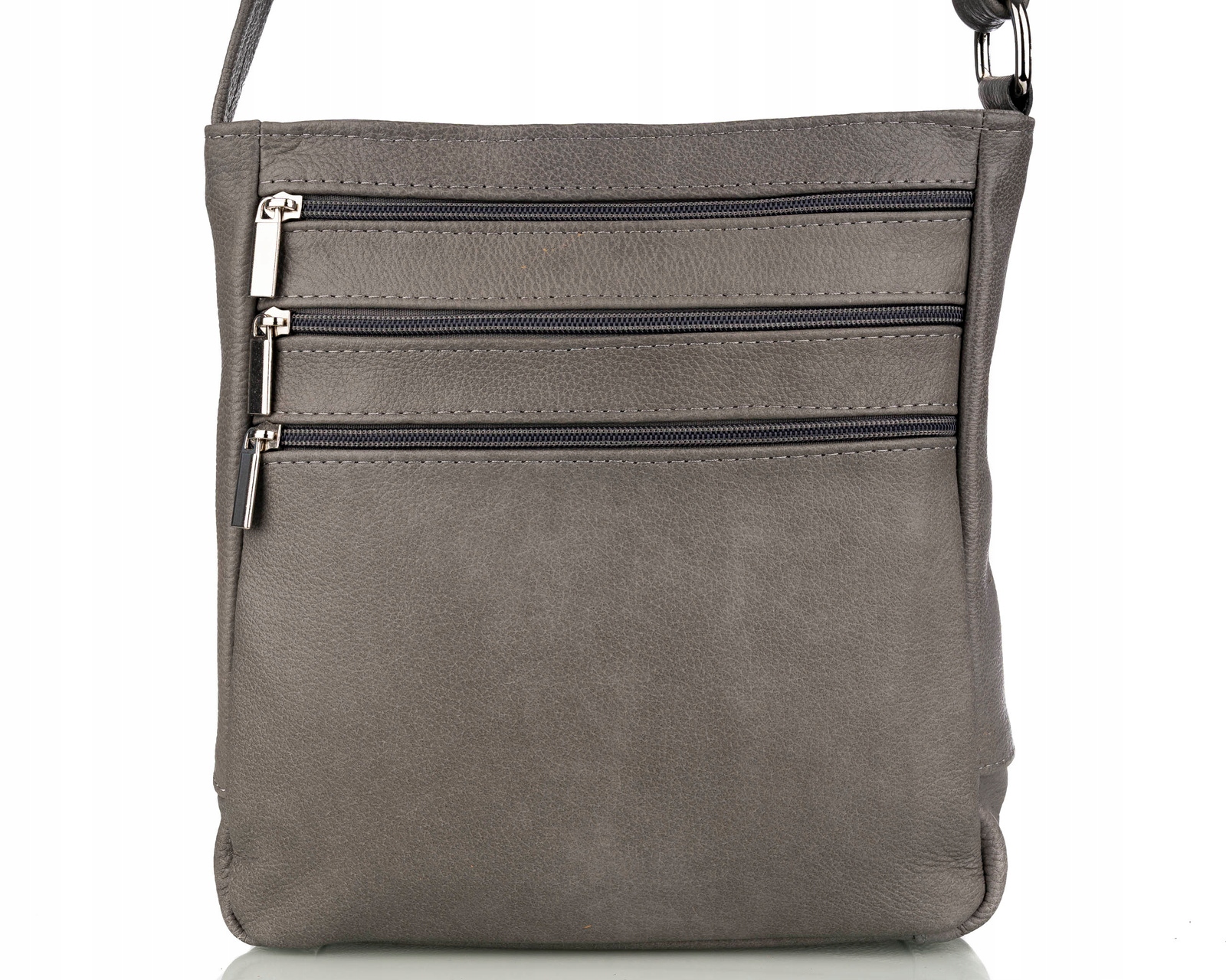 Dámská kabelka z přírodní kůže kabelka přes rameno kožená crossbody prostorná