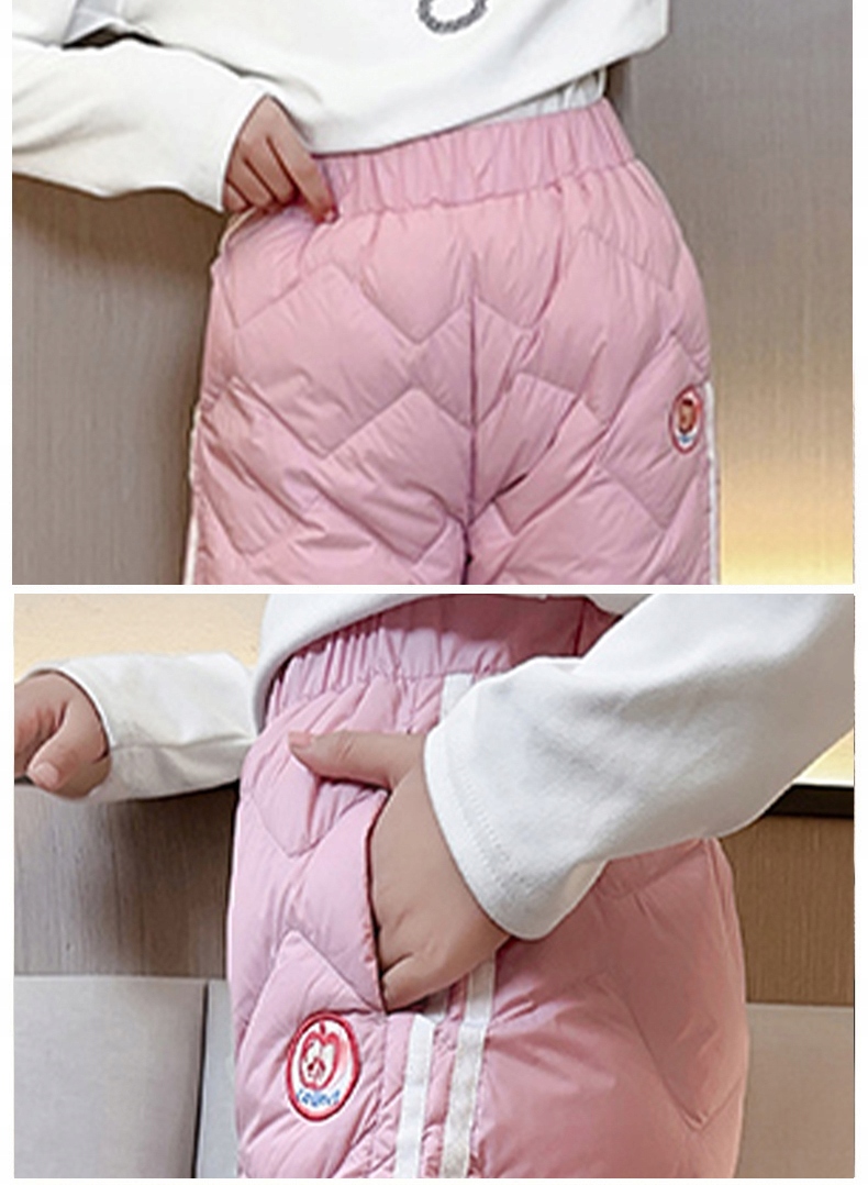 CIEPŁE GRUBE SPODNIE DRESOWE OCIEPLANE JOGGERY zimowe pikowane dziecięce Długość długie