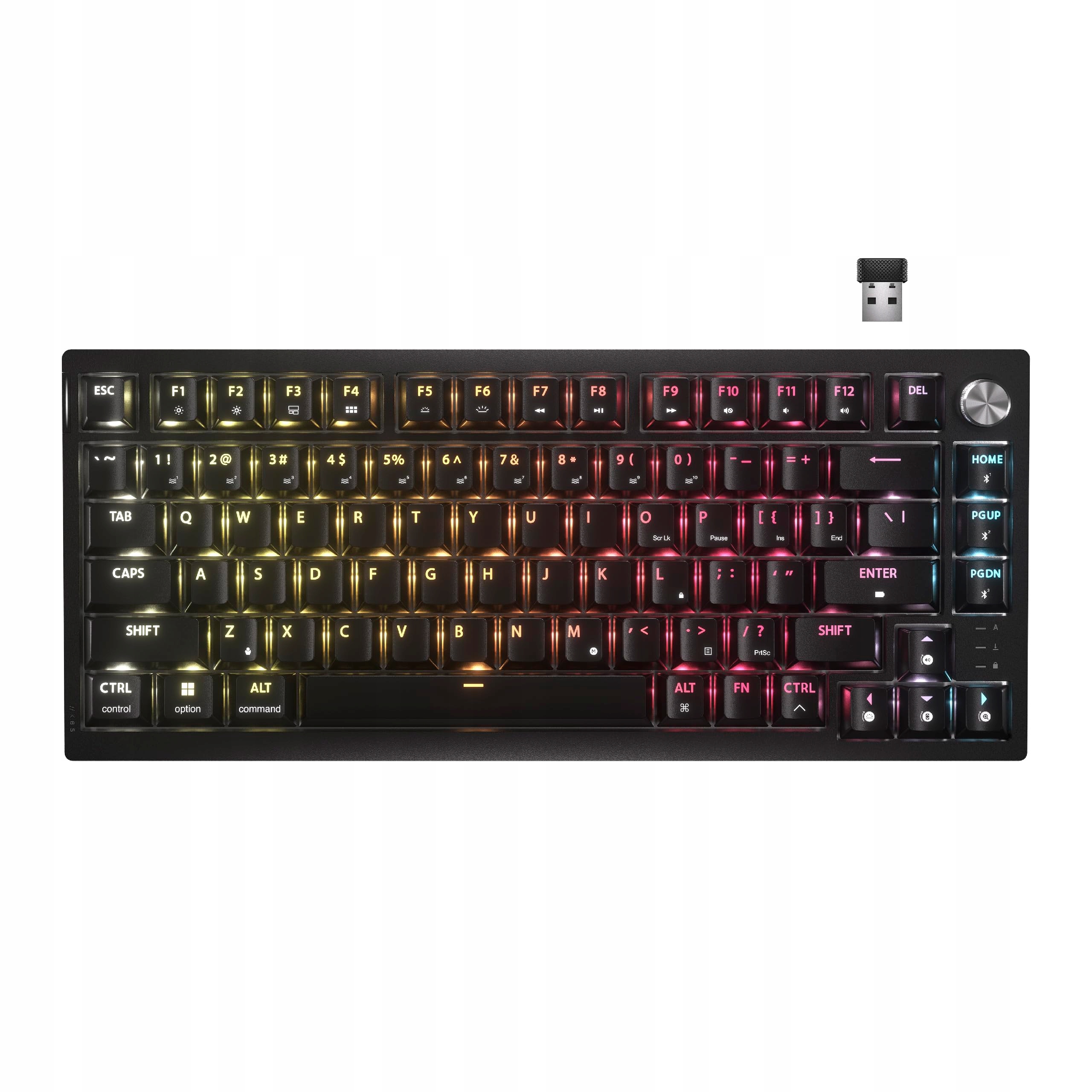 CORSAIR K65 PLUS WIRELESS TACTILE 75% RGB Mechanical Gaming Keyboard — 2