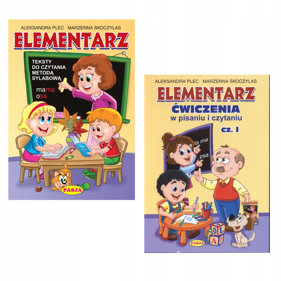 ELEMENTARZ METODA SYLABOWA ORAZ ĆWICZENIA CZ. I