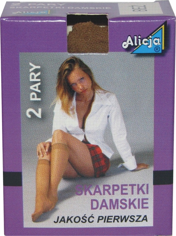

Alicja Skarpetki Beż Beżowe