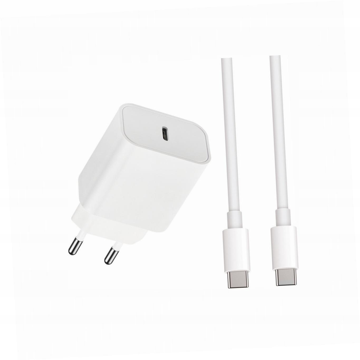 Ładowarka Usb-c 20W z długim kablem 2m do Samsung Galaxy S21 5G 128GB