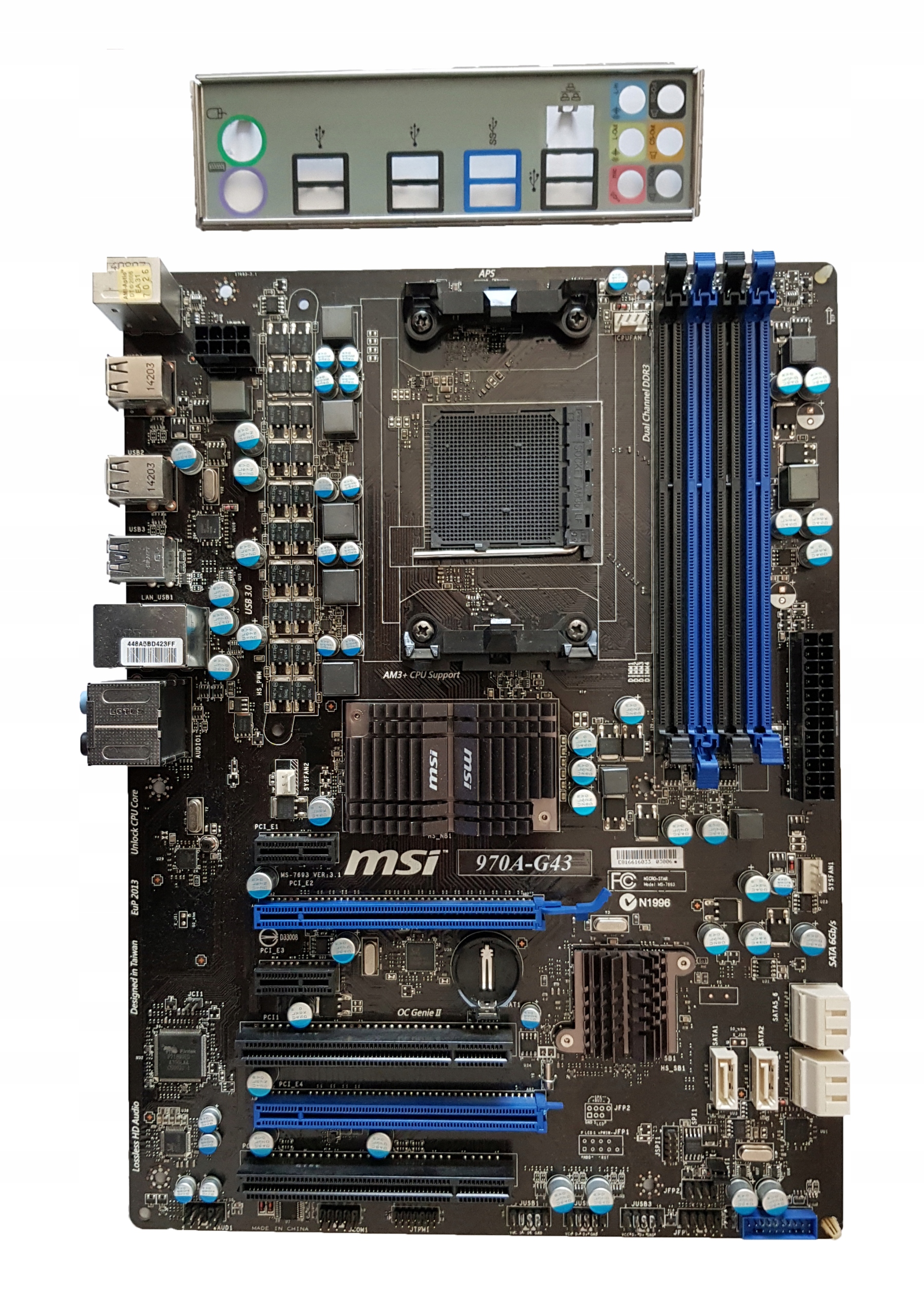 PŁYTA GŁÓWNA MSI 970A-G43 USZKODZONA w Toruń - Sklep, Opinie, Cena w ...