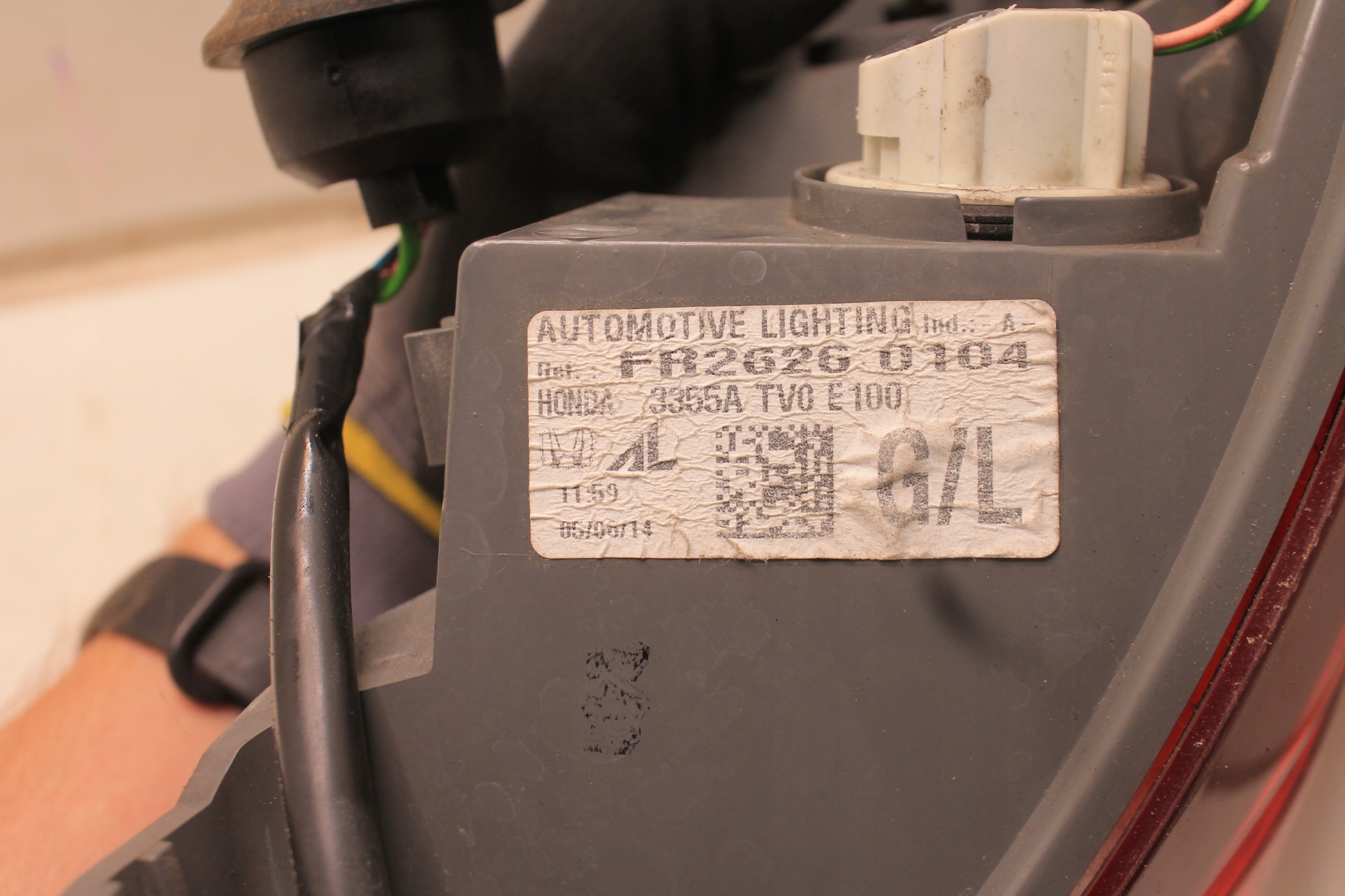 light left rear part left rear 3355ATV0E100 HONDA CIVIC IX HB 11-16